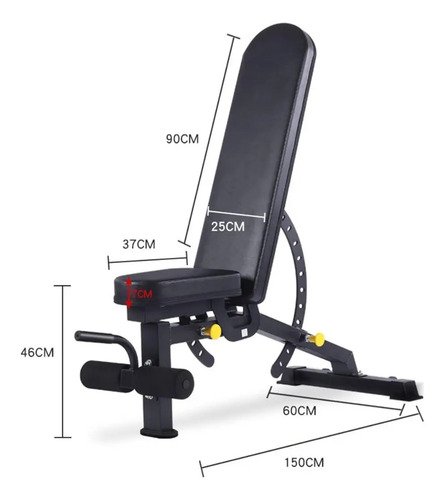 Banco de Entrenamiento Profesional Reclinable - Imagen 2