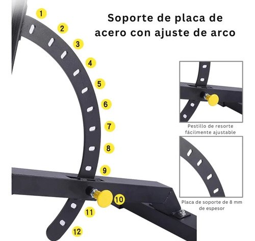 Banco de Entrenamiento Profesional Reclinable - Imagen 4