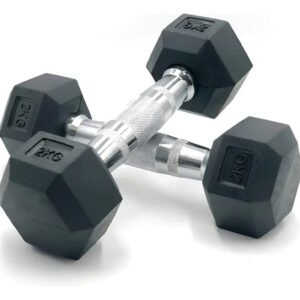 Mancuerna Hexagonal 2Kg Set de 2